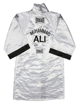 Muhammad Ali Signed Everlast Boxing Robe